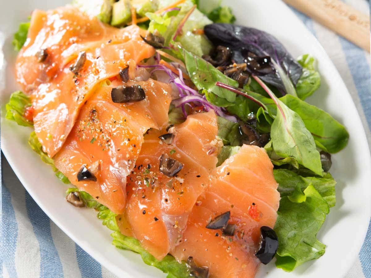 サーモンとアボカドのイタリアンサラダ 原信ナルス