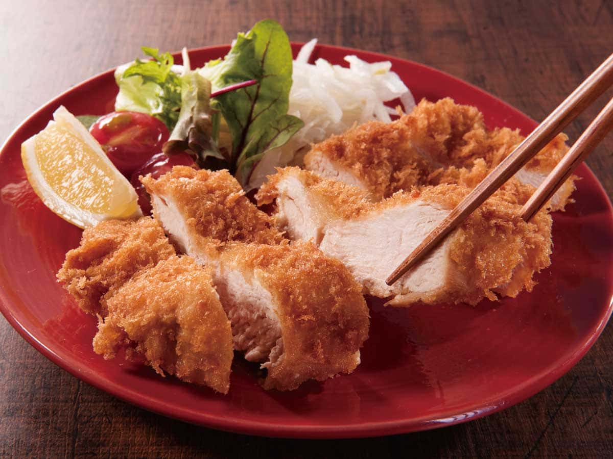 越のハーブ鶏ふんわり鶏天