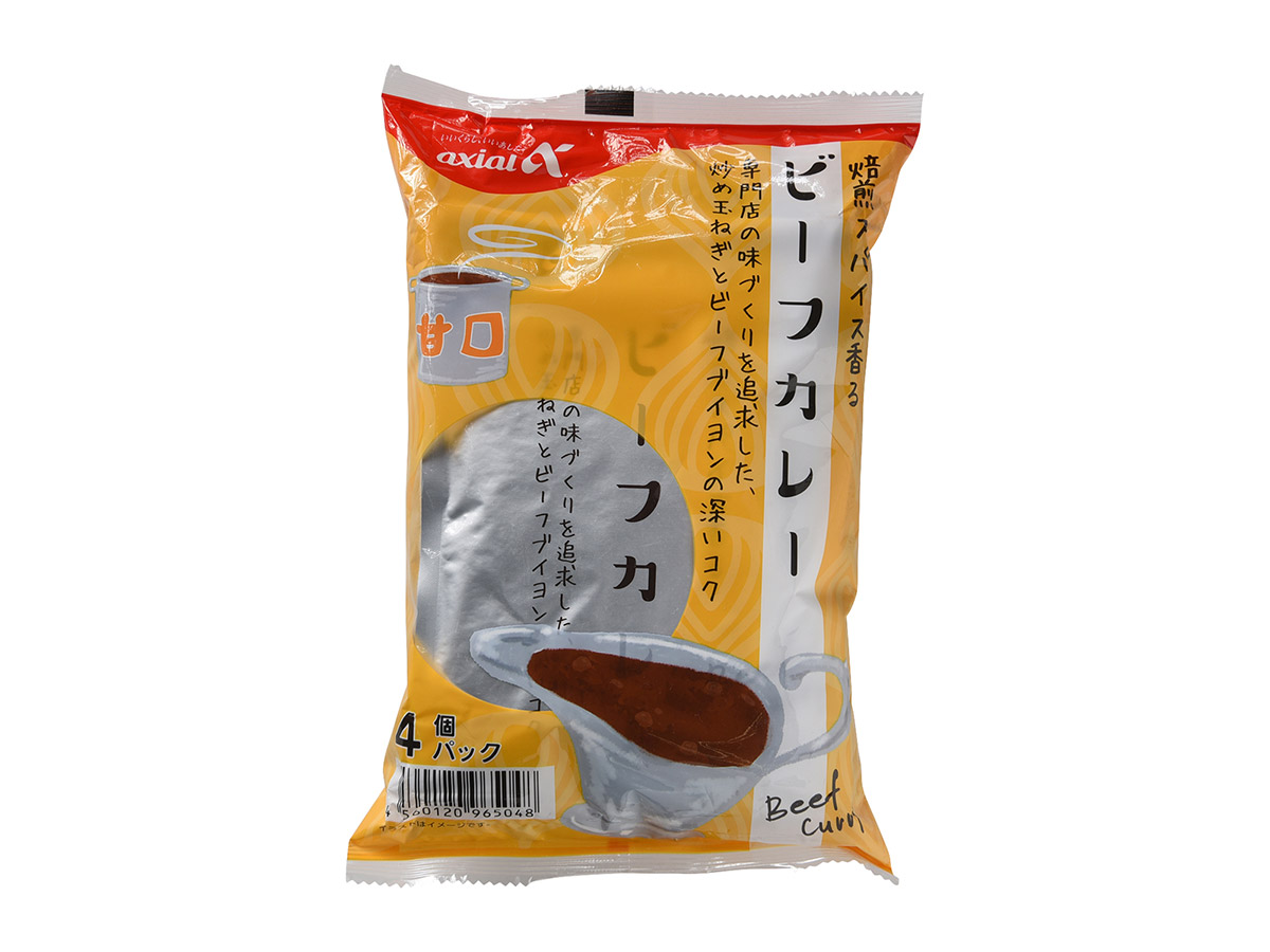 アクシアル ビーフカレー 甘口 原信ナルス アクシアル ビーフカレー 甘口 原信ナルス