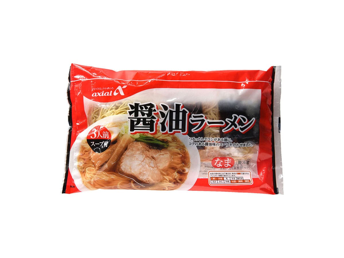 アクシアル 醤油ラーメン 原信ナルス