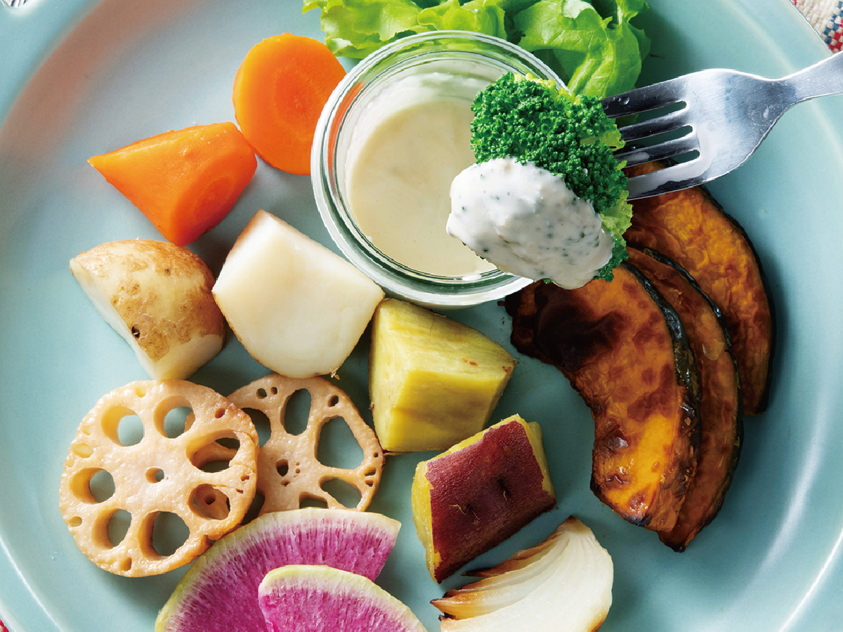 彩り野菜のバーニャカウダ 原信ナルス 彩り野菜のバーニャカウダ 原信ナルス