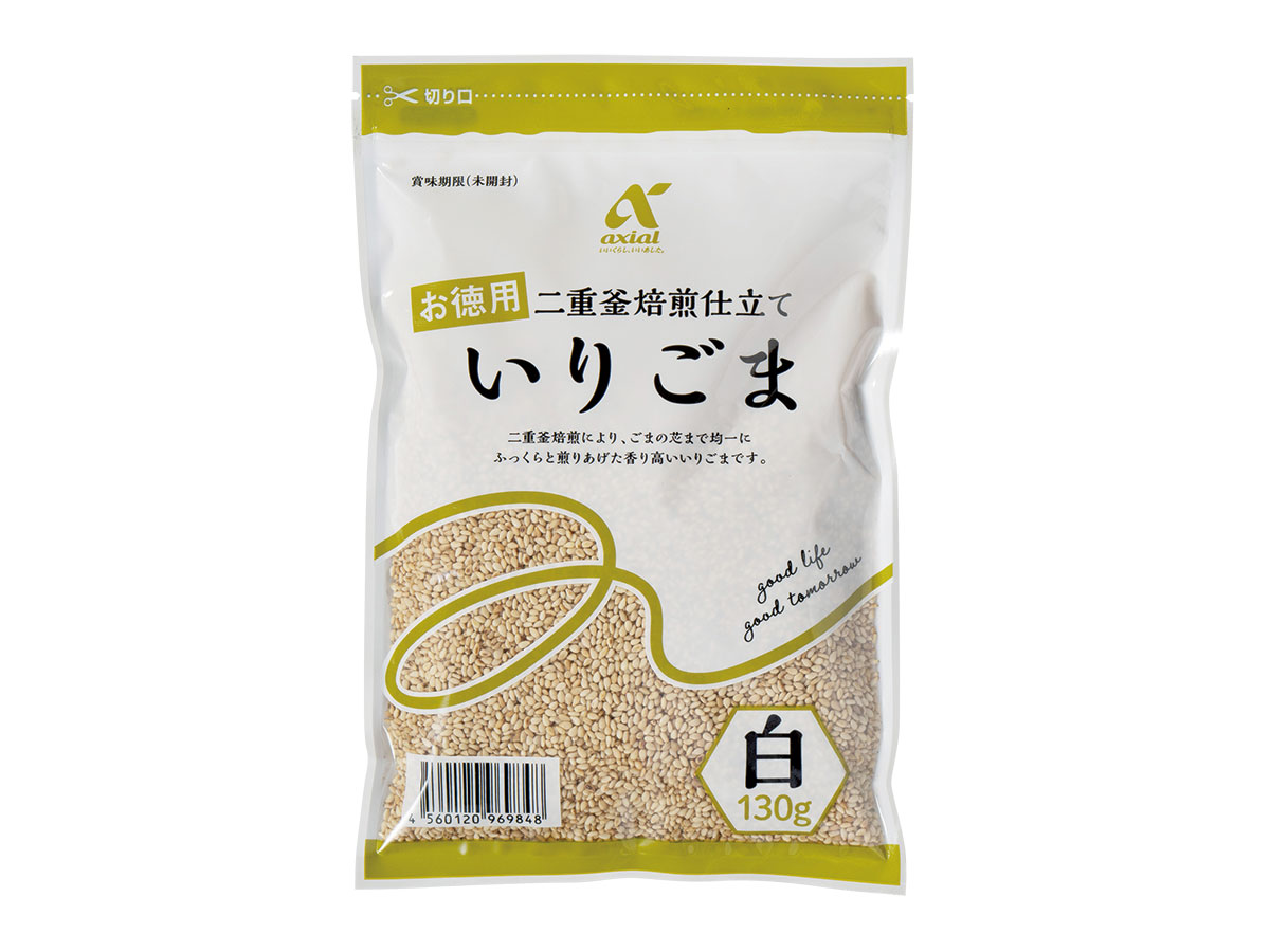 アクシアル いりごま白 130g